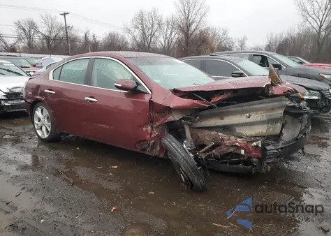 2012 Nissan Maxima S из США, поврежденный, VIN 1N4AA5AP0CC836832